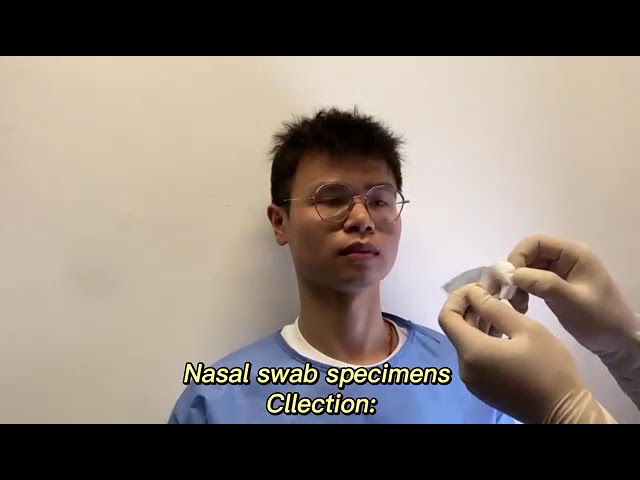 Swab Antigen Rapid Test Physical display