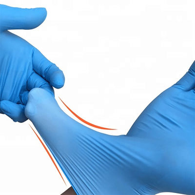 Chirurgische sterile Nitril-Handschuhe kein Latex keine Pulver-sterilen Wegwerfhandschuhe