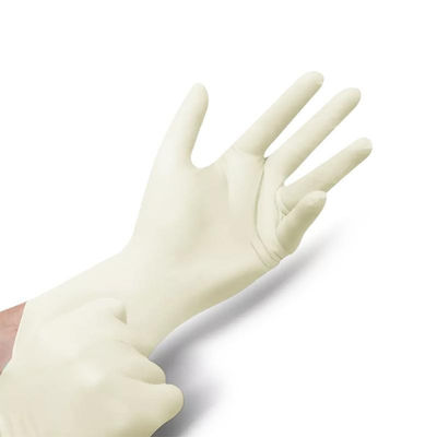 Medizinische pulverisierte Latex-Handschuhe pulverisieren freien Latex-Untersuchungshandschuh für zahnmedizinisches