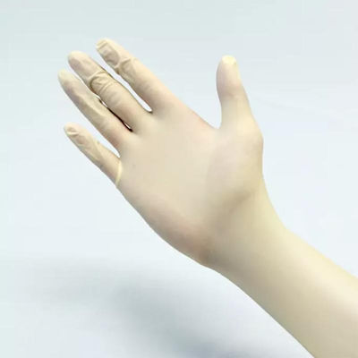 chirurgische Handschuh-steriler pulverisierter Sicherheits-Handlatex-Untersuchungshandschuh des Latex-6ml