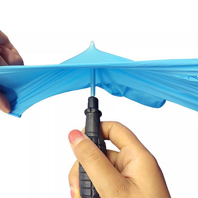 Antidurchbohren-Wegwerfvinylhandschuh-mittlere Größe PVC-Vinylnitril-Mischungs-Handschuhe