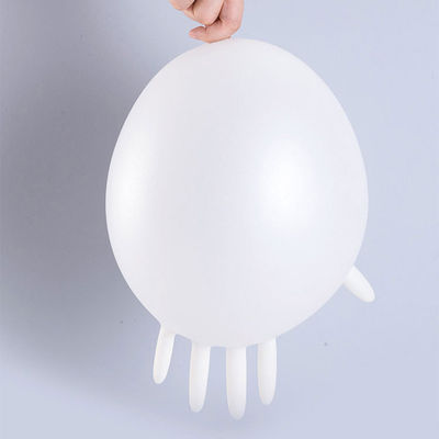 Transparenter Wegwerfvinylhandschuh-Arbeitsschutz saure elastische Antihandschuhe PVCs