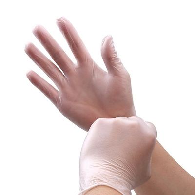 PVC-Vinylwegwerfprüfungs-Handschuh-mittlere Größen-Antischnitt-Plastikhandschuhe Wegwerf