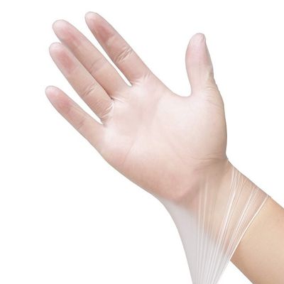 PVC-Vinylwegwerfprüfungs-Handschuh-mittlere Größen-Antischnitt-Plastikhandschuhe Wegwerf