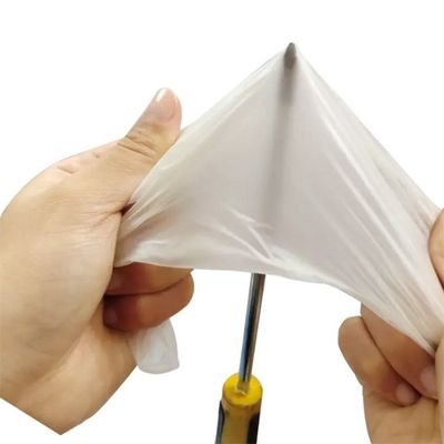 Milchige weiße 240mm Längen-medizinische Latex-Wegwerfhandschuhe umweltsmäßig
