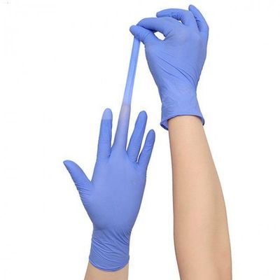 Längen-nicht medizinische Nitril-Handschuhe S-XL 24cm/FDA-gebilligte Nitril-Handschuhe