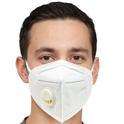 Schützende Wegwerfgesichtsmaske KN95 der Erwachsen-5Ply mit einzelnem Ventil