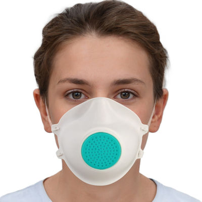 Schützende Wegwerfgesichtsmaske des öffentlichen Orts 3D mit Verschnaufpausen-austauschbarem Filter