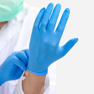Pulverisieren medizinische Nitril-Wegwerfhandschuhe Signo frei 240MM Länge