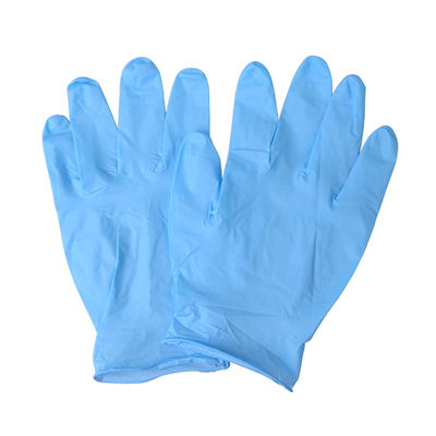 Industrielles Wegwerfpulver-freies Nitril-Handschuh-Medium der Klassen-I GB4806