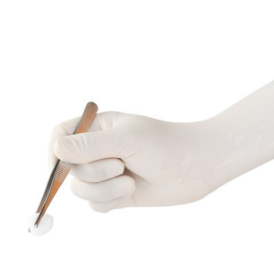 Ärztliche Untersuchungs-Wegwerfhandhandschuhe des Latex-EN374 kein Durchsickern