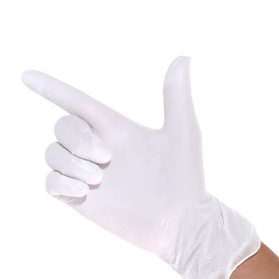 Antidurchbohren Aqls 0,65 pulverisierten medizinische Handschuhe/mittlere Wegwerfhandschuhe