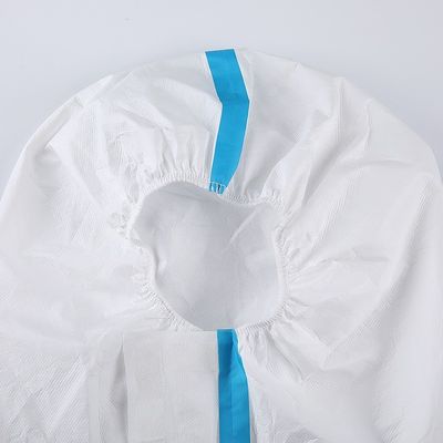 Nichtgewebter chemischer schützender Wegwerfoverall M L XL 2XL 3XL 4XL EVP