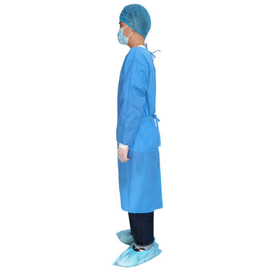 ISO13485 flüssige abstoßende chirurgische Wegwerfkleider S M L XL XXL bequem