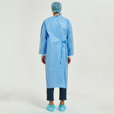 Antistatische Isolierung 4xl 5xl bekleidet langärmlige Wegwerfkleider für Doktoren