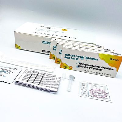 Signo kolloidales schnelles Antigen-Prüfungsausrüstung Golddes diagnosen-Speichel-nasales Putzlappen-IVD
