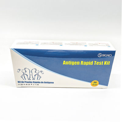 Ein Schritt-Selbstschnelles Antigen-Test-Kit Nasopharyngeal Nasal Swab For-Haus