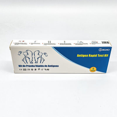Nasaler Putzlappen-Speichel-schnelle Antigen-Test-Kit High Sensitivity-CER-FDA-EU-Bescheinigung