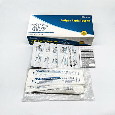 IVD-Reagens-Putzlappen-Antigen-schnelles Test-Kassetten-kolloidales Goldhohe Genauigkeit für Haus