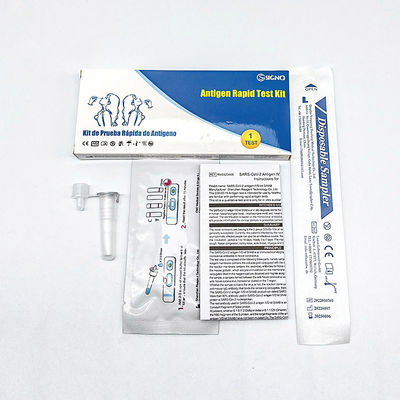 Diagnosespeichel-Antigen-Wischtest-Kit One Step Sets For PCR-Test