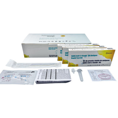 Signo kolloidales schnelles Antigen-Prüfungsausrüstung Golddes diagnosen-Speichel-nasales Putzlappen-IVD