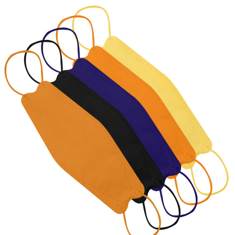 Die Fische mit 4 Schichten formen Gesichtsmaske-Partikelrespirator-kundenspezifisches Logo