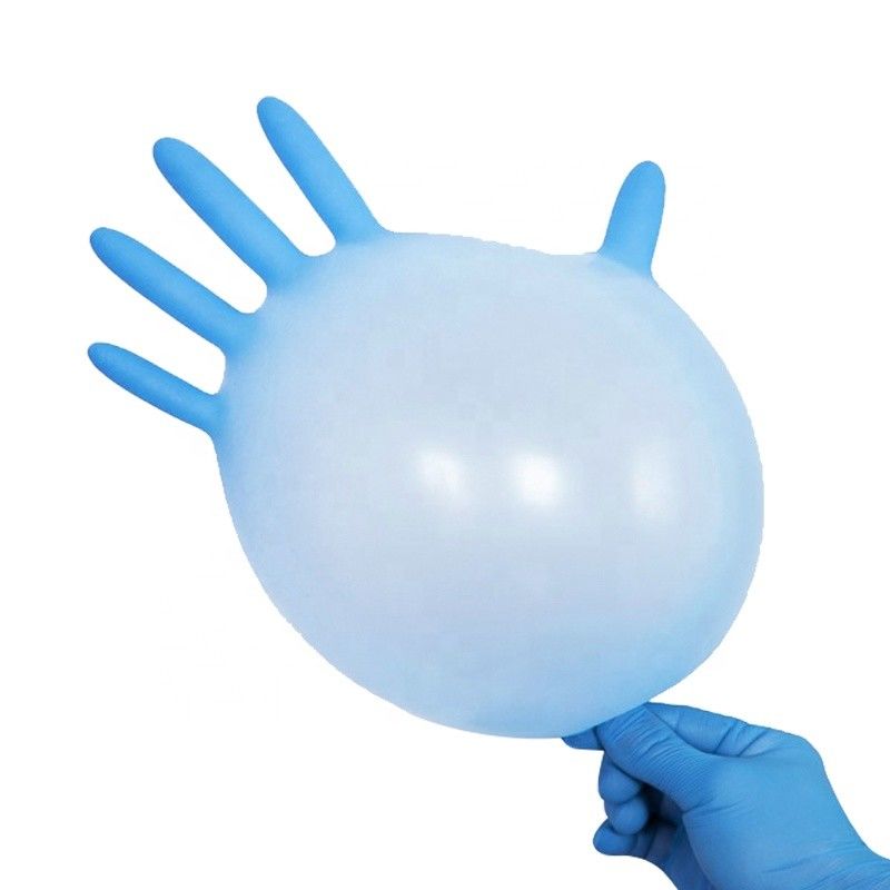 Blaue 6 Mil Disposable Nitrile Gloves For Mechaniker ASTM D6319