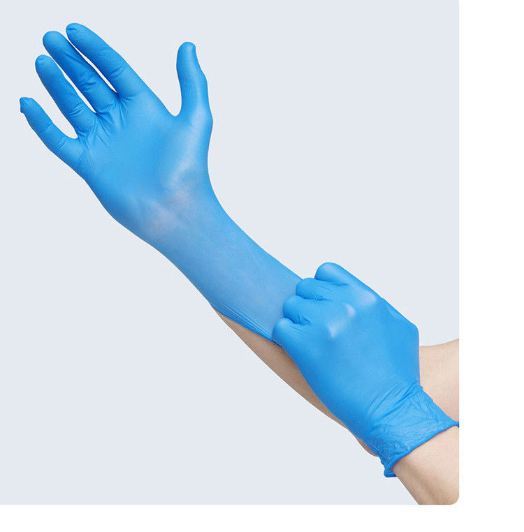 Haushalts-Blau 6 Mil Xl Nitrile Gloves/510k bestätigte Nitril-Handschuhe