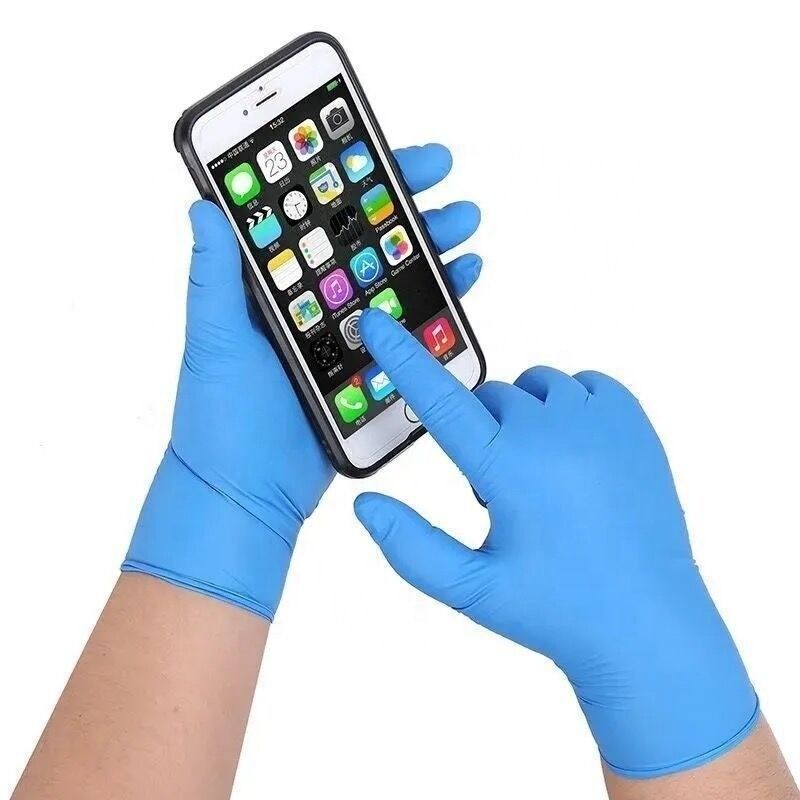 ISO-CER 240mm Mechaniker-sind Wegwerfnitril-Handschuhe chemisches schützendes sperrig