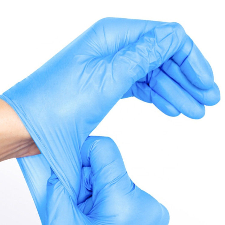 Soemchemische beständige Wegwerfnitril-Handschuhe S-XL 100glove/Box