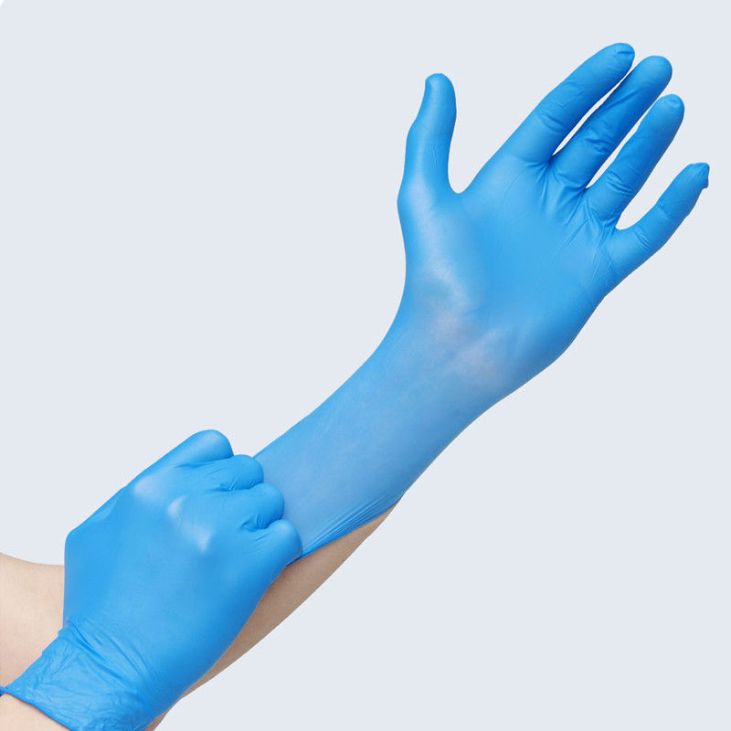 ISO13485 6 Mil Nitrile Exam Gloves Medium/Wegwerfkrankenhaus-Handschuhe