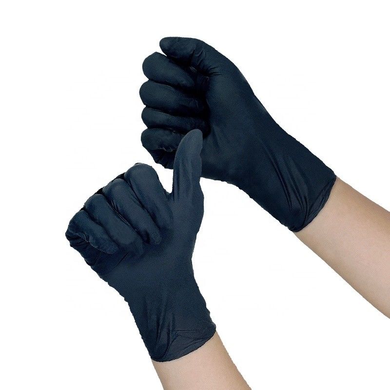 Sterile Nitril-Handschuhe SIGNO ASTM D6319 mit der Fingerspitze gemasert