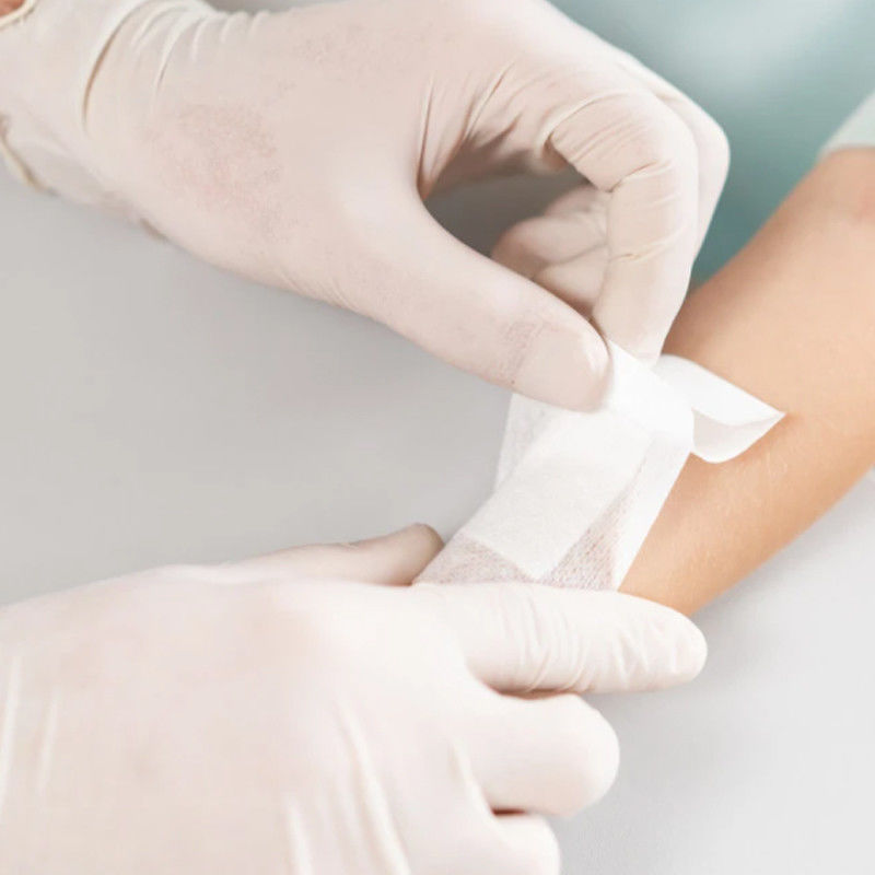 Wasserdichte Latex-Handschuhe des Krankenhaus-ISO13485 klassifizieren mich medizinische chirurgische Handschuhe