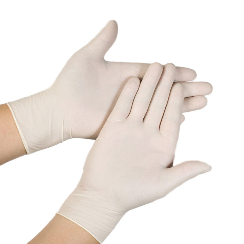 Latex-Handschuhe Soem-ODM Powderless/Latex-Wegwerfhandschuhe groß