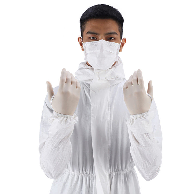 Elastizitäts-weiche Klasse I starker Mil Latex Gloves No Leakage Wegwerfhandschuhe/5