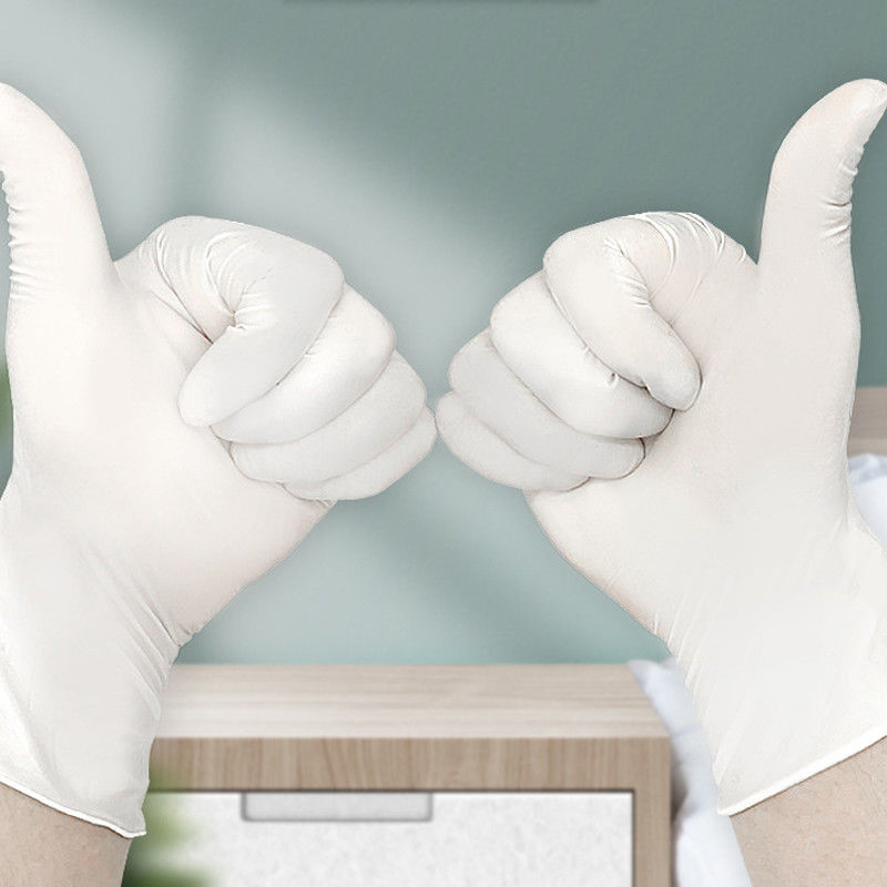 Breathable ASTM D6319 pulverisieren freie Latex-Handschuhe für industrielles 1000PCs/CTN