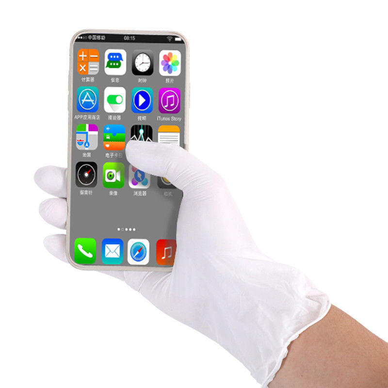 Industrielle Latex-Wegwerfhandschuhe Microtouch-Klassen-I/einzelne Gebrauchs-Latex-Handschuhe