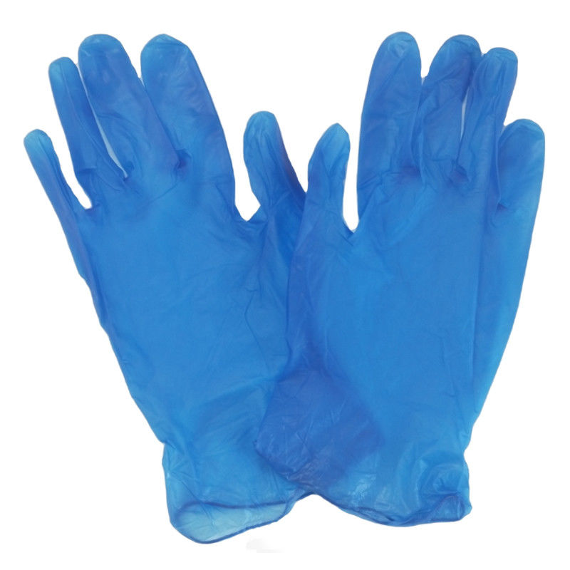 VINYLnitril-Handschuhe der Riss-Beweis-blaue Vinylmischungs-Handschuh-EN374 Wegwerf