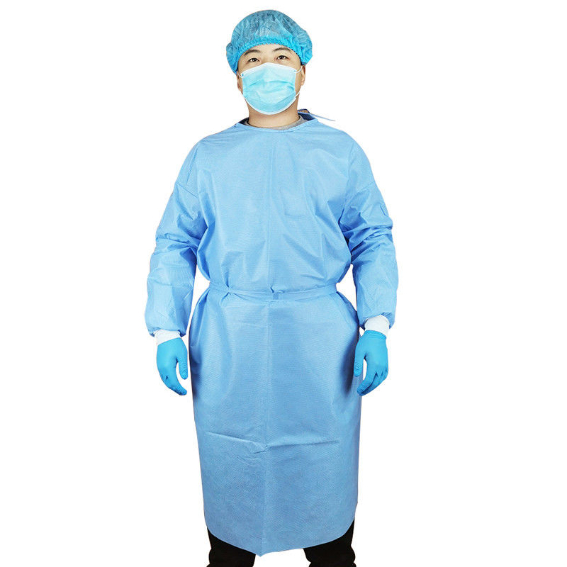 Verstärktes Wegwerfchirurg-Gown Patient Operations-Kleid M-XXL