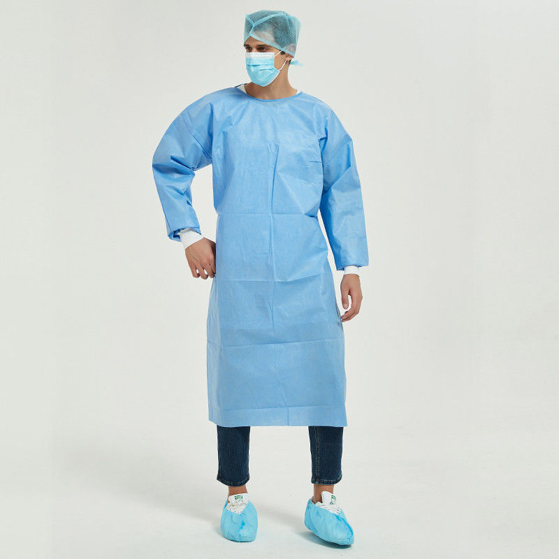 Verstärktes chirurgisches Wegwerfkleid S-5XL Sicherheits-Schutz Smms