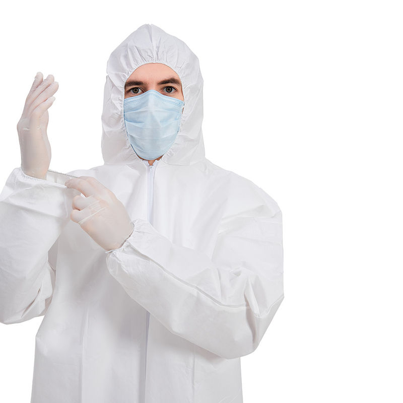 FDA-Blut-Sperren-medizinischer Kleidungs-/Sms-Polypropylen-Wegwerfoverall
