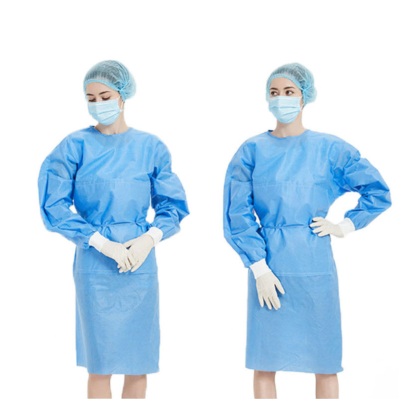 Der Wasserbeständigkeits-EN1186 geduldiges chirurgisches Kleid Chirurgie-des Kleid/s XXL