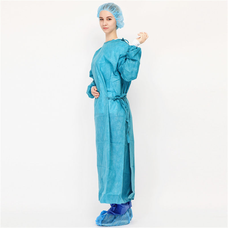 Die dauerhaften chirurgischen S-2XL Wegwerfchirurgie-Kleider scheuern Kleid für Operationsräume