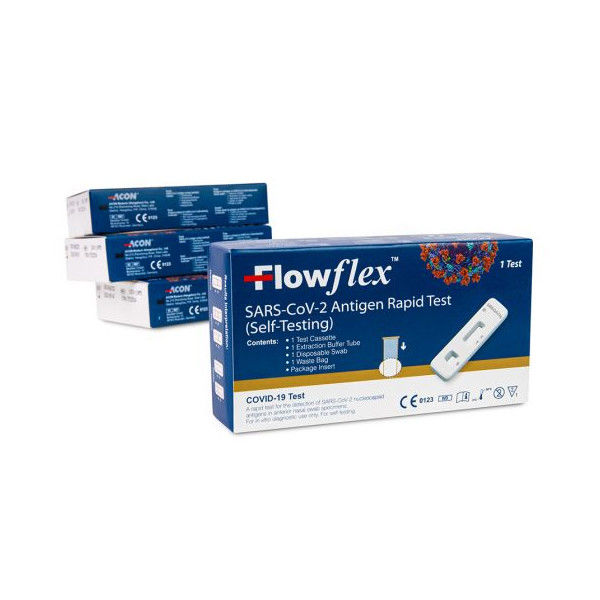 Antigen-Test 5 Testkassette nasales Exemplar-Antigen-schneller Test Acon Flowflex Cov 2